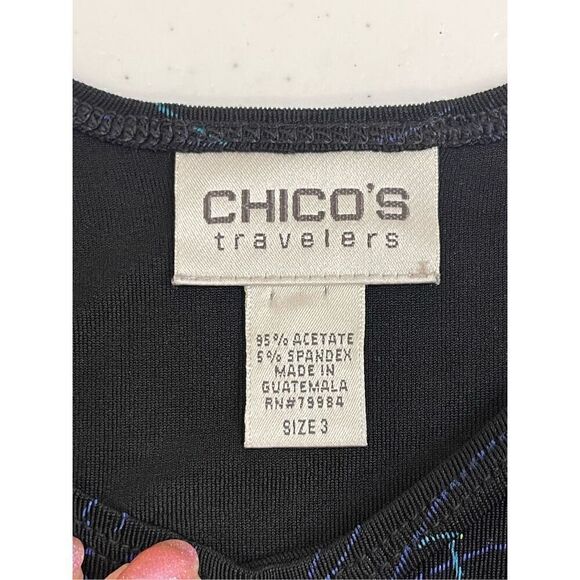 Chico’s women’s 2 piece blouse and cardigan size 3 (XL) - Picture 6 of 9